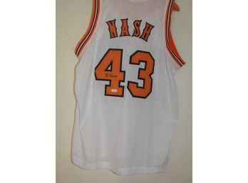 RARE SIGNED WWF WWE Kevin Nash Tennessee Vols College Basket Ball Jersey With COA YES HE DID PLAY BASKETBALL