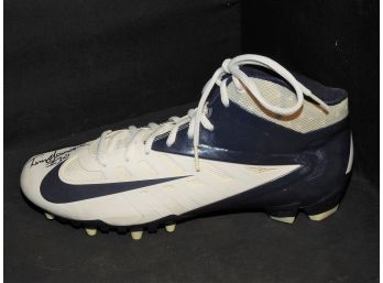 SIGNED Dallas Cowboys Superstar Timmy Newsome Nike Football Cleat Proof Photo