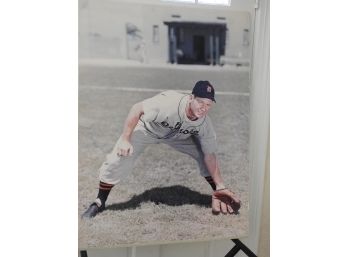 Huge Boarded 30x40 Photo Detroit Tigers Star Jimmy Bloodworth