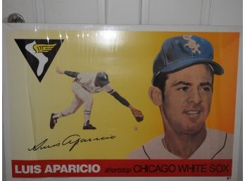 24x36 Blown Up Poster Of Luis Aparico Topps Baseball Card