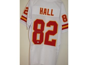 SIGNED Kansas City Chiefs Superstar Dante Hall Football Jersey