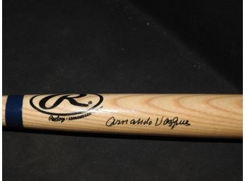 SIGNED Armando Vasquez Negro League Mini Baseball Bat