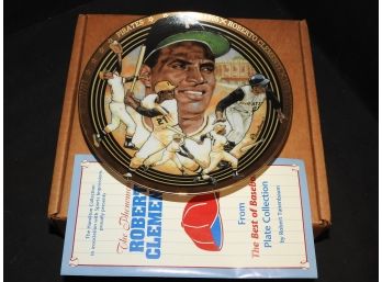 Roberto Clemente 23kt Numbered Plate