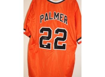 SIGNED HOFer Baltimore Orioles Jim Palmer Baseball Jersey With Coa