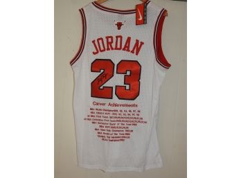 Michael Jordan Career Achievement  Basketball Jersey