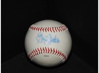 Signed Mystery Baseball Gary Gaetti?