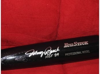 SIGNED HOFer Cincinnati Reds Johnny Bench Full Size Baseball Bat With COA