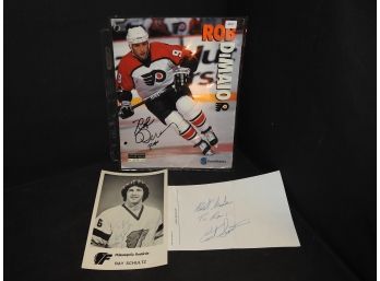 Signed Hockey Lot Rob DiMaio Holgrem And More