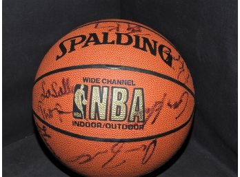 SIGNED 1994 Indiana Pacers HOFer REGGIE MILLER And Rest Of Team Basketball