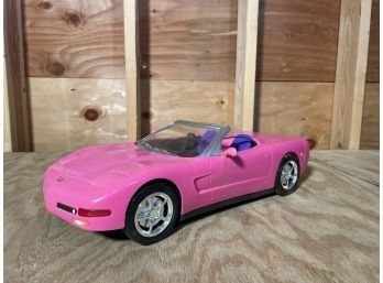 Barbie's  Pink Corvette - 21' Long