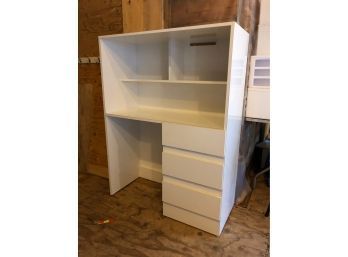 A Laminate Hutch Desk - Lots Of Storage