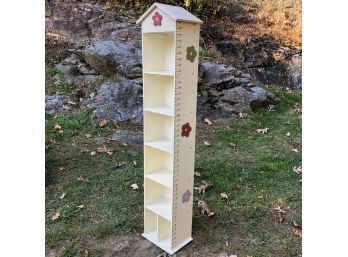 An Adorable 60' Height Chart CD Or DVD Storage Shelf