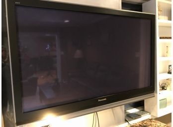 A Panasonic 56' Flat Screen TV