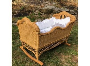 A Wicker Cradle - Excellent Condition