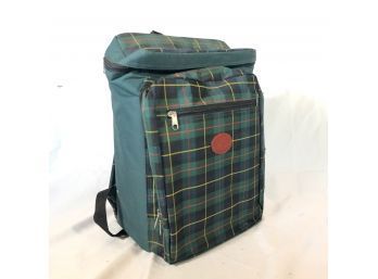 A Tartan Picnic Backpack - Never Used