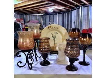 Table Top Array With Votive Candle Holders