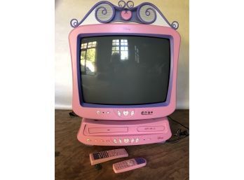 A Disney Princess TV And VCR/DVD Player! 19'