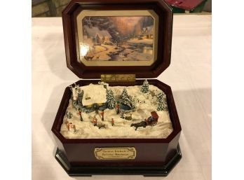 A Thomas Kincade Holiday Merriment  Music Box Have Yourself A Merry Christmas