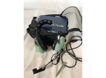 David Clark Aviator Headset And Case