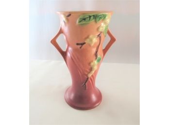 Vintage Roseville Double Handle 'Snowberry' Vase