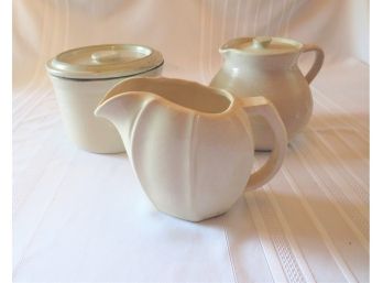 McCoy Pitchers And Stoneware With Lid