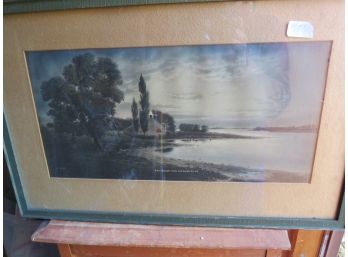 When Daylight Fades Original Signed Lithograph