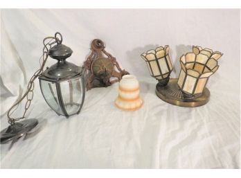 Variety Of Antique And Vintage Ceiling Light Fixtures