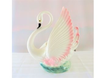 Maddux Of California Pottery Swan Table Lamp