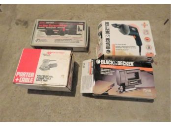 Vintage Power Tool Lot Sears Black & Decker