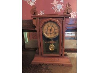 Eastlake Victorian Gingerbread Mantle Clock