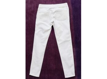 Stella McCartney White Slim Jeans - Size 27