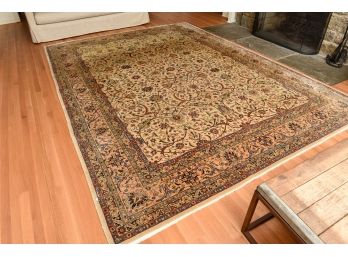 Hand Knotted Tabriz Persian Wool Area Rug