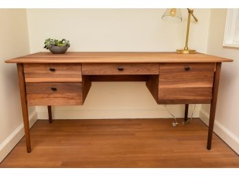 Crate & Barrel Kendall Walnut Desk