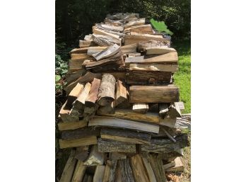 Two Cords Of Three Year Seasoned Firewood