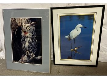 Two Framed Photo Prints