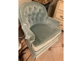 Mint Green Boudoir Chair