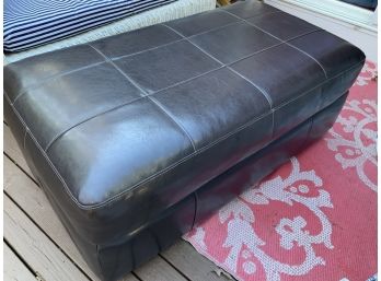 Dark Brown Oversize Ottoman