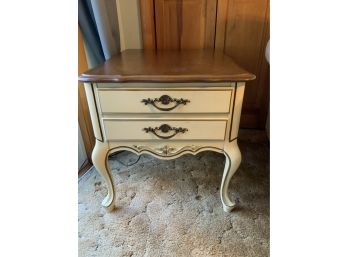 Pretty French Provincial Style End Table