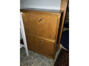 Midcentury Plywood Cabinet