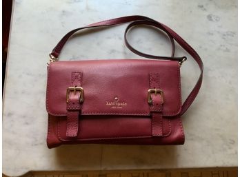 Lovely Dark Red Kate Spade Purse