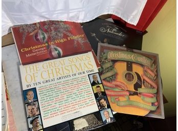 Christmas Album Lot