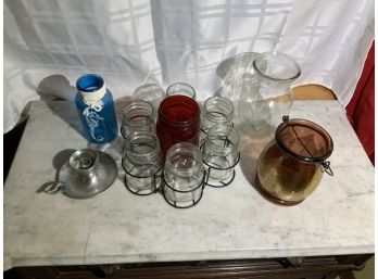 Mason Jars And More Lot