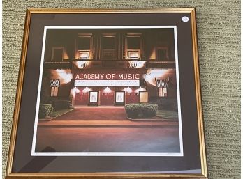 ARTIST PROOF 'ACADEMY OF MUSIC' PENCIL SIGNED