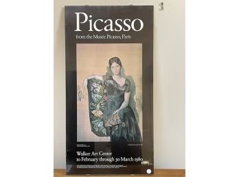 PICASSO 1980 GALLERY POSTER