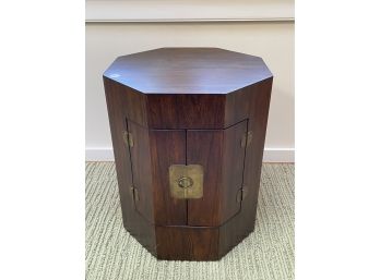 SMALL OCTAGON SIDE TABLE