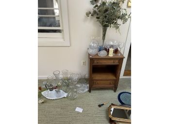 LARGE GLASSWARE LOT