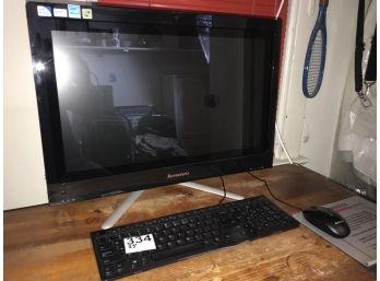 Lenovo Monitor And PC In One .