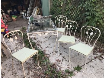 Metal Outdoor Table And Chairs