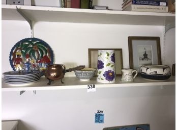 Franklin Mint Decor , Native American Indian Pottery  And More