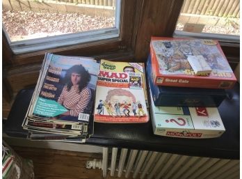 Vintage Drum And Jazz Magazines. Games